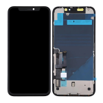 LCD with Touch Screen for Apple iPhone 11 - White (display glass combo folder)