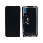 LCD with Touch Screen for Apple iPhone XS Max - White (display glass combo folder)