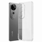 Vivo V40 Transparent Back Cover Case