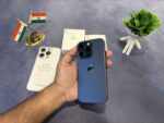 Apple iPhone 15 Pro 256GB Blue Titanium | Good Condition | Display Changed | 81% Battery Health | Free Accessories
