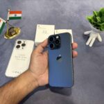 Apple iPhone 15 Pro 256GB Blue Titanium | Good Condition | Display Changed | 81% Battery Health | Free Accessories