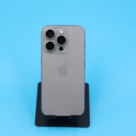 Apple iPhone 15 Pro (Natural Titanium, 256 GB) (Refurbished)(Superb Condition)